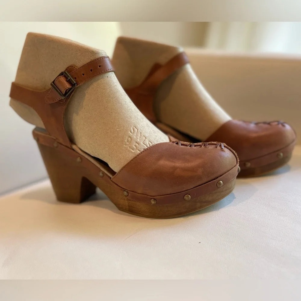 Free People Doub’s Clogs in Tan. Eu size 40 / US size 9.5 - 10. - Picture 4 of 12